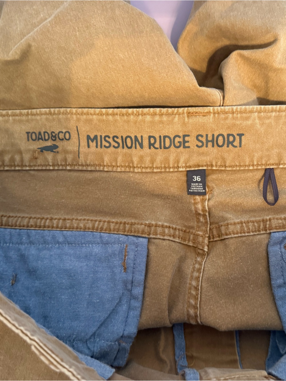 Toad & Co Mission Ridge Chino Short - Picture 5 of 6